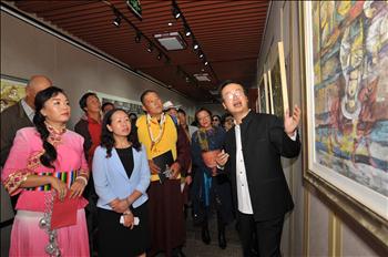 国家艺术基金项目纳西族东巴画艺术百年展开幕式及学术研讨会举办